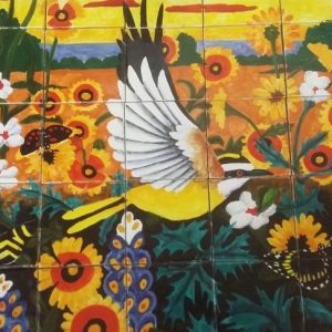 Paisaje Floral 2 Mural