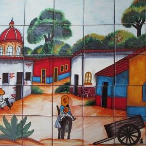 Pueblito 4 Mural