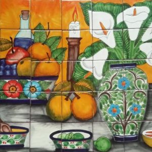 Bodegon con Alcatraz 2 Mural