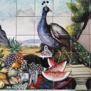 Pavo Real Mural