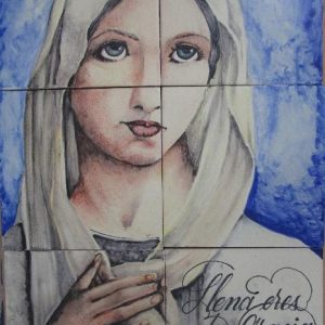 Virgen Maria Mural