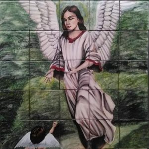 Angel de la Guardia Mural