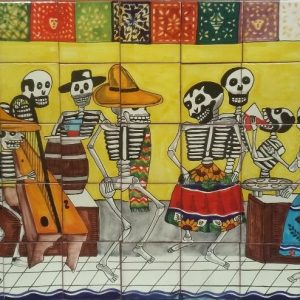 Baile de Muertos Mural